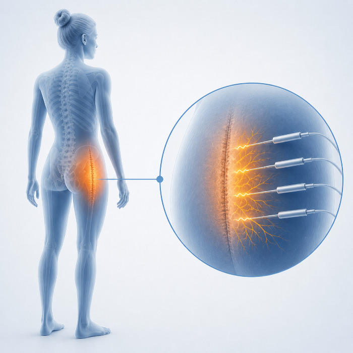PENS per dolore neuropatico da cicatrice post-operatoria dell’anca