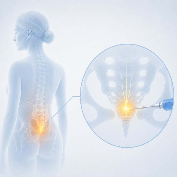 Radiofrequenza del ganglio impari per dolore pelvico cronico neuropatico